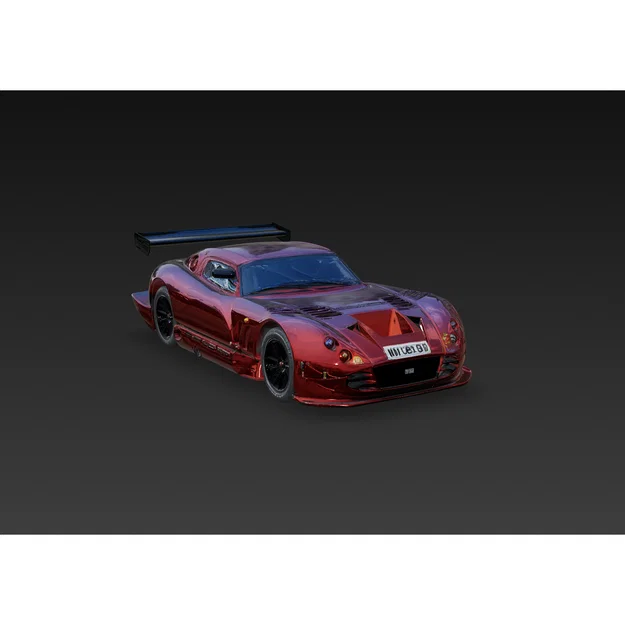 Mô hình siêu xe TVR Speed 12 - Thiết kế 3D đẳng cấp cho người sưu tầm - Image 1