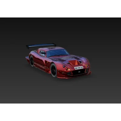 Mô hình siêu xe TVR Speed 12 - Thiết kế 3D đẳng cấp cho người sưu tầm