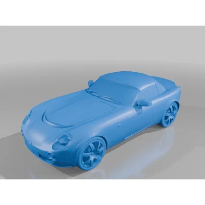 Mô hình xe thể thao TVR Tamora - File in 3D tinh xảo