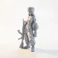 Mô hình 3D Nữ Chiến Binh Mercenary Babe - Thumbnail 1