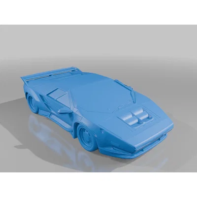 Mô hình siêu xe Vector W8 in 3D - Tệp STL chất lượng cao