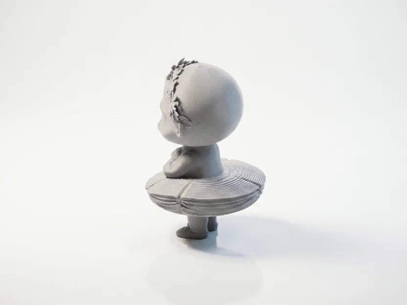 Mô hình 3D Khỉ Vũ Công Ba Lê Dễ Thương - Image 4