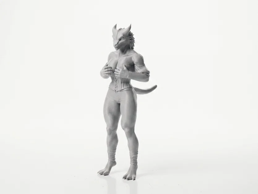 Mô hình Monster Lady - Nhân vật Fantasy in 3D - Image 1