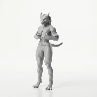 Mô hình Monster Lady - Nhân vật Fantasy in 3D