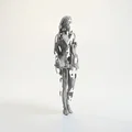 Mô hình Figurine Nữ Mặc Váy Ngủ In 3D - Thumbnail 2