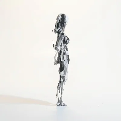 Mô hình Figurine Nữ Mặc Váy Ngủ In 3D