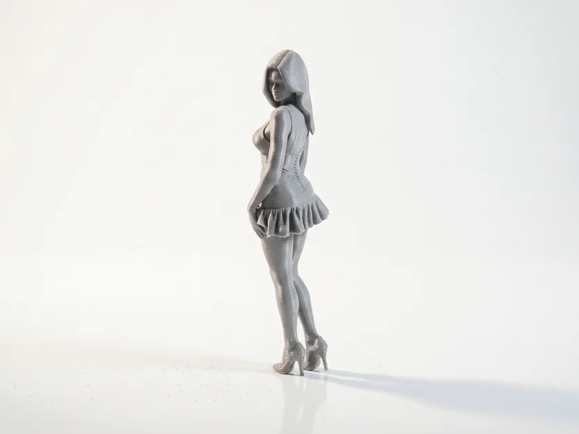 Mô hình tượng nữ nhân vật anime thanh lịch - File in 3D - Image 1