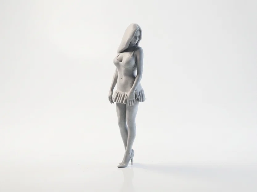 Mô hình tượng nữ nhân vật anime thanh lịch - File in 3D - Image 2