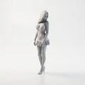 Mô hình tượng nữ nhân vật anime thanh lịch - File in 3D - Thumbnail 2