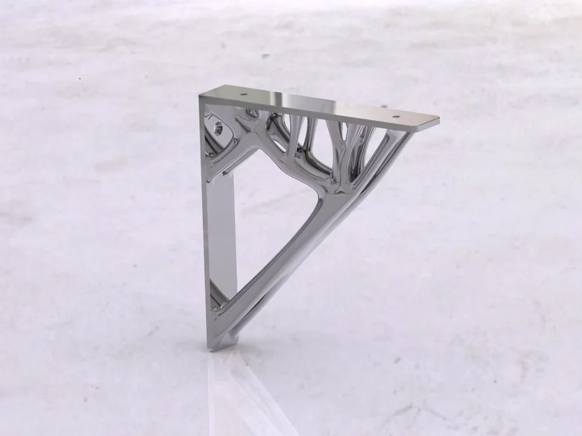 Kệ đỡ (Shelf Bracket) thiết kế tối ưu hóa 200mm - Image 2