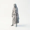 Mô hình 3D nhân vật Ninja Nun cho máy in 3D - Thumbnail 1
