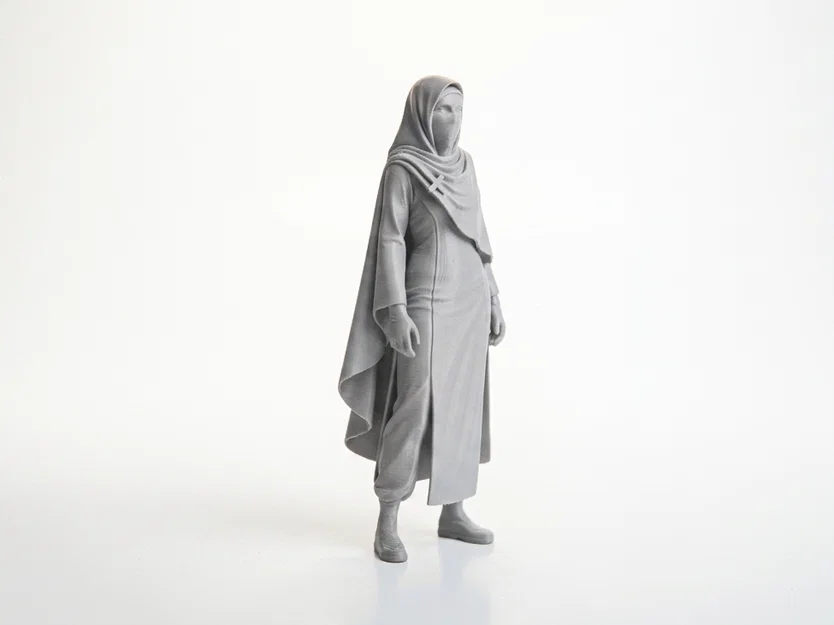 Mô hình 3D nhân vật Ninja Nun cho máy in 3D - Image 2