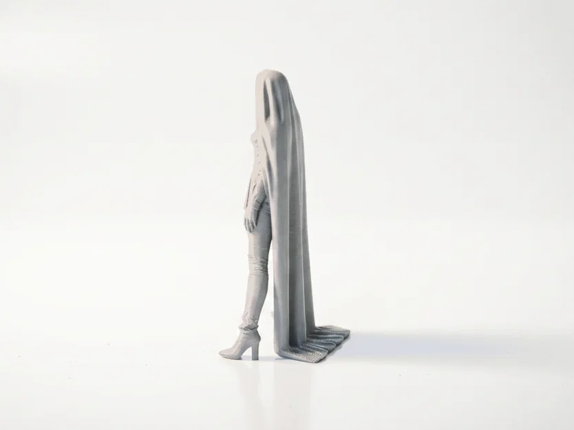 Mô hình 3D Nun In Boots - Nữ tu đi bốt cực chất - Image 4