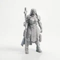 Mô hình Nữ Chiến Binh Hiệp Sĩ - Nun Knight Warrior 3D Printable - Thumbnail 2