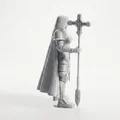 Mô hình Nữ Chiến Binh Hiệp Sĩ - Nun Knight Warrior 3D Printable - Thumbnail 3