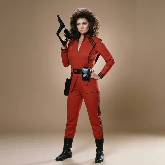Mô hình 3D Diana (Jane Badler) từ phim V 1984 để trưng bày - Image 1