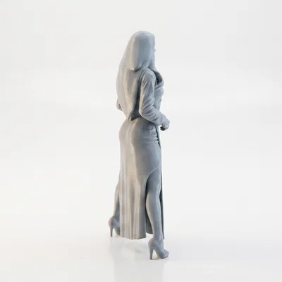 Mô hình tượng nữ tu thanh tao - File 3D chất lượng cao