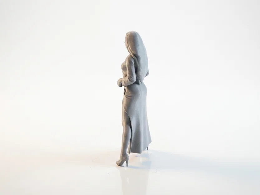 Mô hình tượng nữ tu thanh tao - File 3D chất lượng cao - Image 4