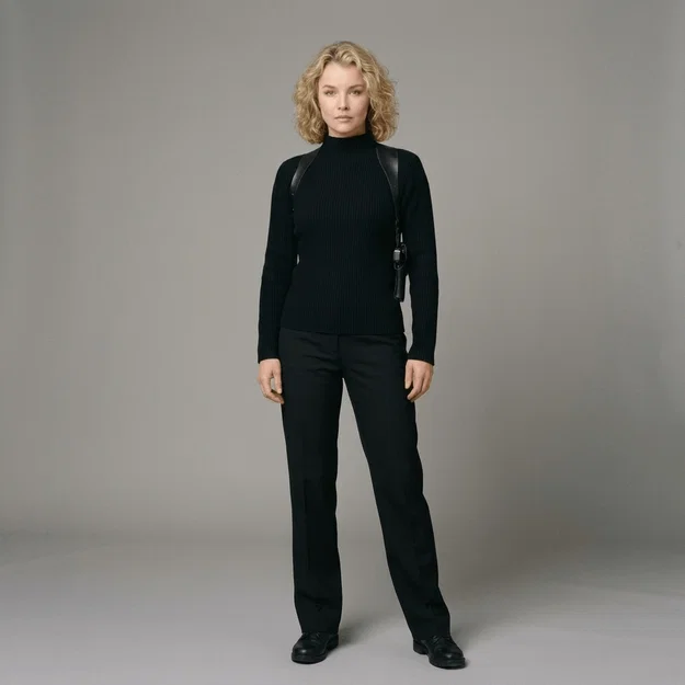 Mô hình 3D Juliette Parrish (Faye Grant) - Nhân vật V 1984 - Image 1