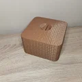 Hộp Đan Lát Có Nắp - Thumbnail 2