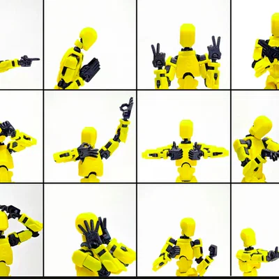 Bộ bàn tay thay thế (Hands) cho mô hình 3D Dummy 13