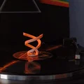 Mô hình trang trí đĩa than xoắn ốc (Vinyl turntable decoration spiral) - Thumbnail 1