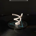 Mô hình trang trí đĩa than xoắn ốc (Vinyl turntable decoration spiral) - Thumbnail 3