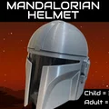 Mũ Mandalorian 303g - Hỗ trợ tối thiểu, dễ lắp ráp - Thumbnail 1