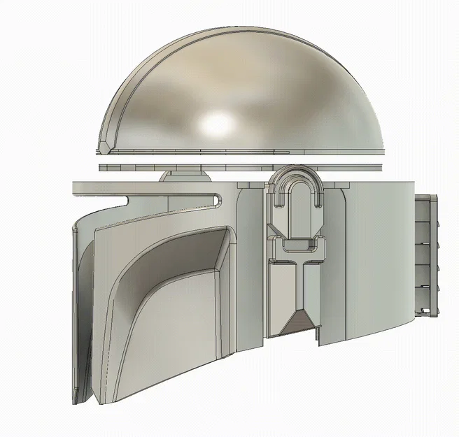 Mũ Mandalorian 303g - Hỗ trợ tối thiểu, dễ lắp ráp - Image 5