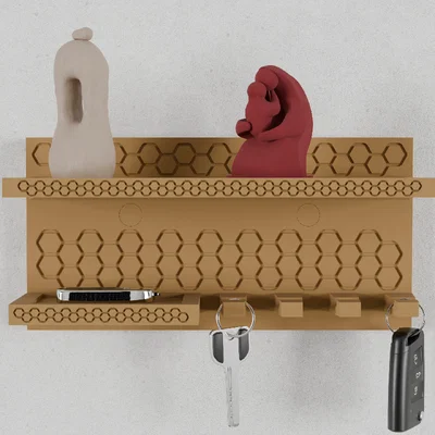 Móc treo chìa khóa Entry Keys Holder (Phiên bản vít + băng keo)