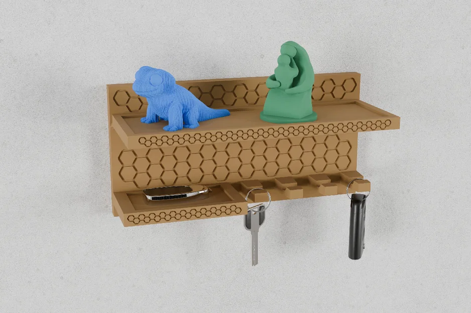 Móc treo chìa khóa Entry Keys Holder (Phiên bản vít + băng keo) - Image 3