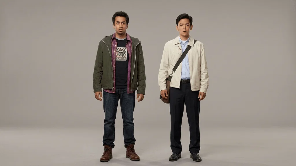 Mô hình 3D nhân vật Harold và Kumar (Harold & Kumar Go to White Castle) - Image 1
