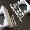 Giá treo tường IKEA SKADIS - Sử dụng băng keo hai mặt - Kiểu in chéo - Thumbnail 1