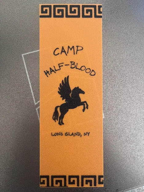 Kẹp sách 3D chủ đề Camp Half-Blood cho fan Percy Jackson - Image 1