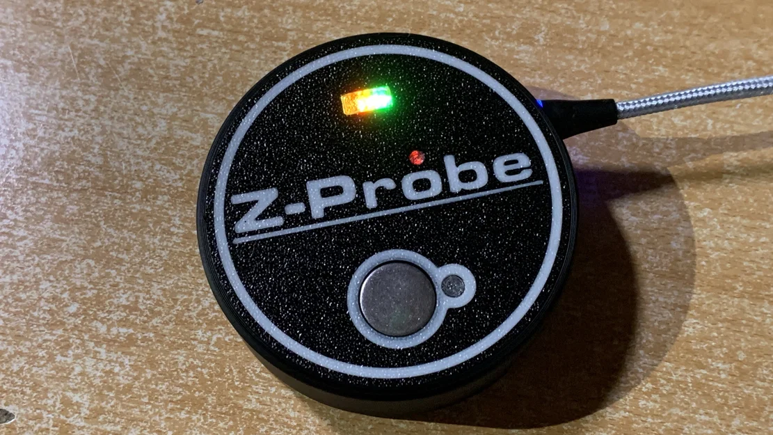 Nắp đậy Z-Probe cải tiến có khe hiển thị đèn LED sạc pin - Image 1