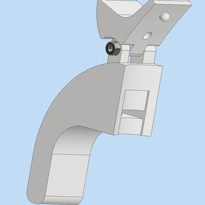 Tay cầm và bản lề nắp thay thế cho Bialetti Venus 2 (bản tay cầm dài mới)