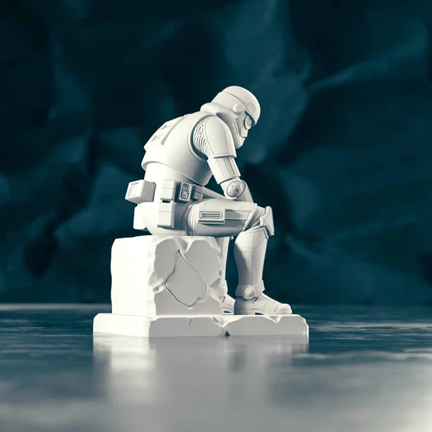 Tượng Stormtrooper Trầm Tư - Image 2