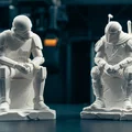 Tượng Stormtrooper Trầm Tư - Thumbnail 10
