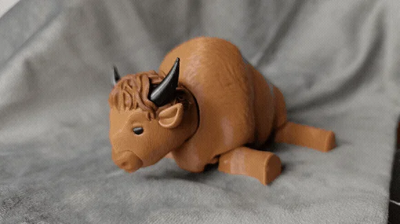 Mô hình 3D Bò tót Ba Lan (Articulated Polish Bison) - Image 5
