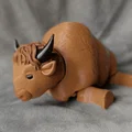 Mô hình 3D Bò tót Ba Lan (Articulated Polish Bison) - Thumbnail 5