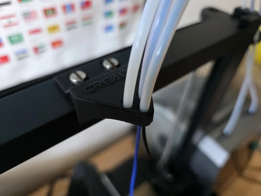 Giá đỡ ống PTFE 3 khe cho máy in Creality Ender 3 V3 SE/KE - Image 3