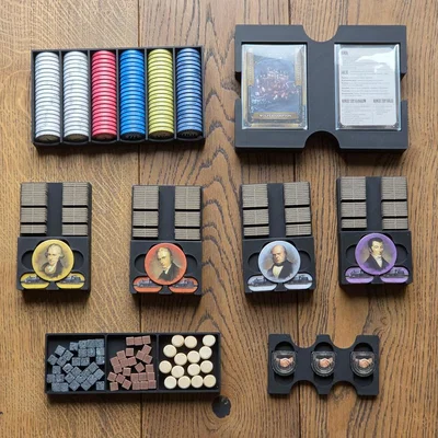 Brass Birmingham (kèm khay đựng chip mini của Ruben)