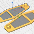Đế đệm gương chiếu hậu Lada 2101 - Phụ kiện 3D cho xe cổ - Thumbnail 2