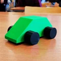 Mô hình xe đồ chơi đơn giản - Thumbnail 1