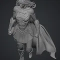 Mô hình 3D Supergirl - Tượng nữ siêu anh hùng cho fan DC Comics - Thumbnail 2