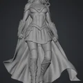 Mô hình 3D Supergirl - Tượng nữ siêu anh hùng cho fan DC Comics - Thumbnail 3