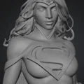 Mô hình 3D Supergirl - Tượng nữ siêu anh hùng cho fan DC Comics - Thumbnail 5