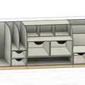 Khay Đựng Đồ Đa Năng ORGANIZZATORE GT585 - In 3D Bàn Làm Việc - Thumbnail 1