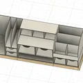 Khay Đựng Đồ Đa Năng ORGANIZZATORE GT585 - In 3D Bàn Làm Việc - Thumbnail 3