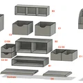Khay Đựng Đồ Đa Năng ORGANIZZATORE GT585 - In 3D Bàn Làm Việc - Thumbnail 4